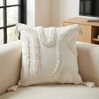 Cabana Tufted Cushion Cover 43cm x 43cm - Cream