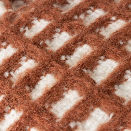 Toasty Waffle Throw Blanket 130cm x 170cm by furn.