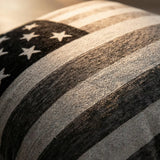 American Flag Chenille Cushion Cover 18" x 18" 2