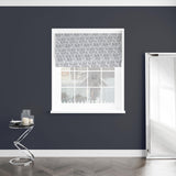 Metz Grey Made To Measure Roman Blind by Style Furnishings