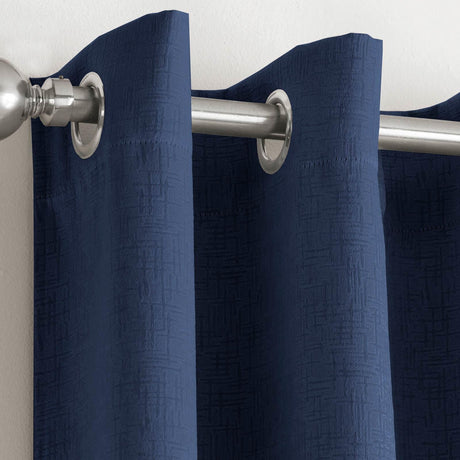 Vogue Thermal Eyelet Dimout Curtains by Enhanced Living