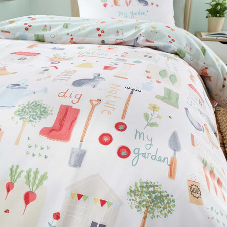 RHS My Allotment Kids Bedding Duvet Cover Set 4