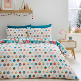 Christmas Geo Duvet Cover Set by Catherine Lansfield