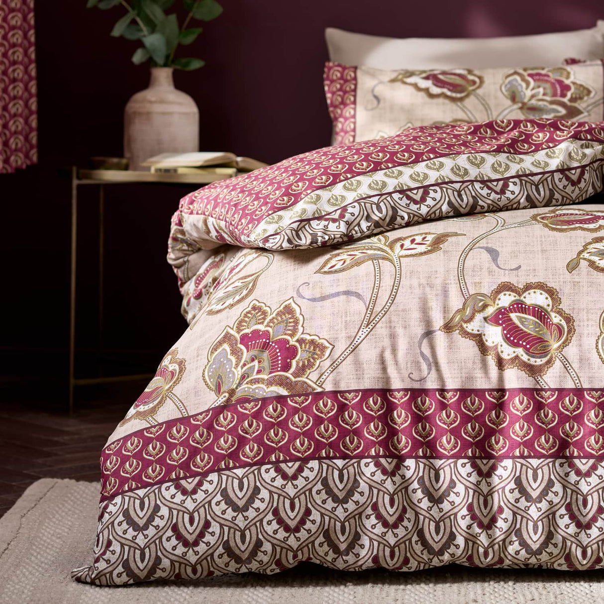 Catherine Lansfield Kashmir Duvet Cover Set - Kashmir Duvet Set