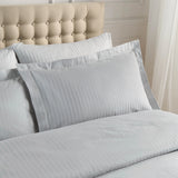 Catherine Lansfield Satin Stripe 300 Thread Count Pillowcase Pair