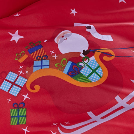 Catherine Lansfield Santa's Christmas Presents Duvet Cover Set - Santa'S Christmas Presents