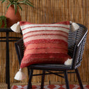 Grayson Outdoor Cushion Cover and Filled Cushion 17" x 17" (43cm x 43cm) by Drift Home