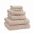 Catherine Lansfield Zero Twist 6 Piece Cotton Towel Bale Set 500GSM - Natural