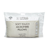 Catherine Lansfield Soft Touch Microfibre Pillow Pair - Soft Touch Microfibre Pillow Pair