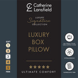 Catherine Lansfield Luxury Box Pillow - Luxury Box Pillow
