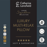 Catherine Lansfield Luxury Multi Relax Pillow - Luxury Multi Relax Pillow