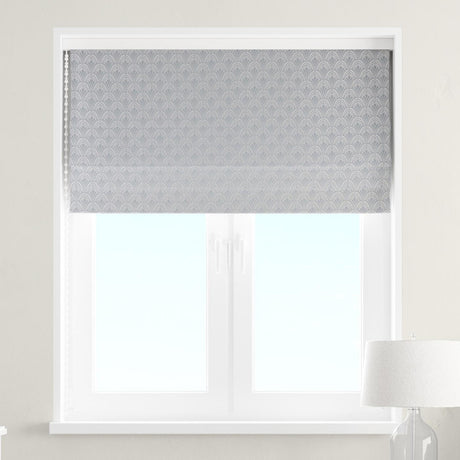Luxor Cloud Made To Measure Roman Blind by Style Furnishings