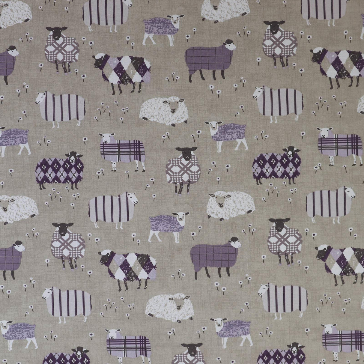 Baa Baa Lavender Made To Measure Curtains by Style Furnishings