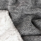 Nurrel Sherpa Throw Blanket 130cm x 180cm by furn.