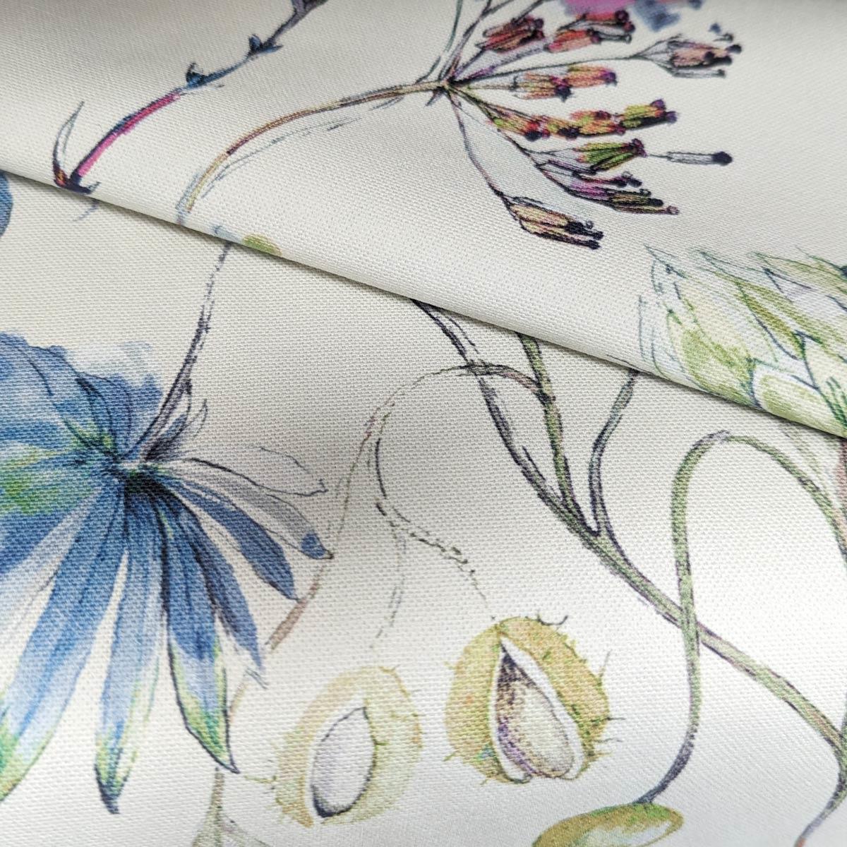 Grove Saxon Blue Made To Measure Curtains by Style Furnishings