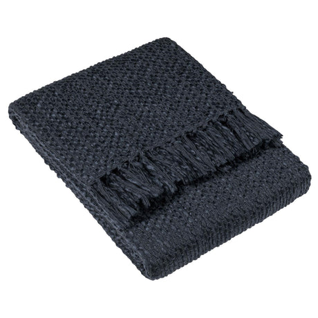Morni Woven Fringed Throw by furn.