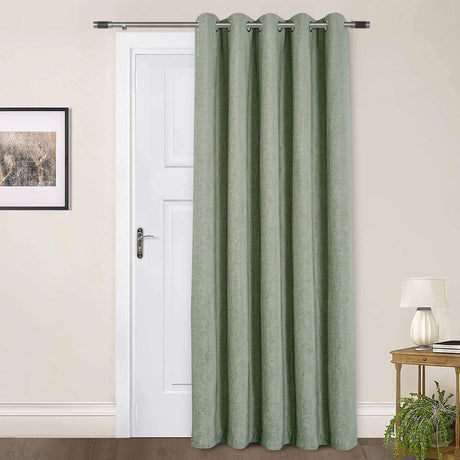 Amberley Thermal Door Curtain - Sage