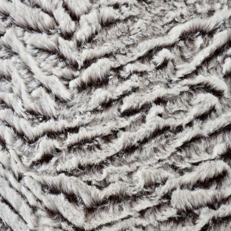 Catherine Lansfield Wolf Faux Fur Soft Filled Cushion - Wolf Cushion