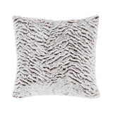 Catherine Lansfield Wolf Faux Fur Soft Filled Cushion - Wolf Cushion