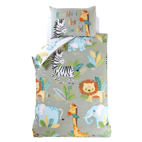 Rumble in the Jungle Duvet Cover Set by Rapport Home