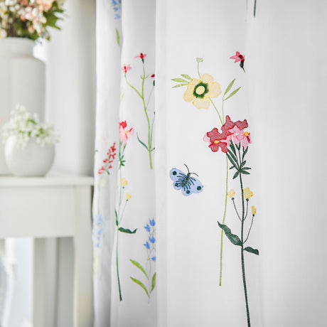 Springfield Eyelet Voile Curtains by Alan Symonds