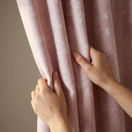 Blossom Jacquard Pencil Pleat Ready Made Curtains 3