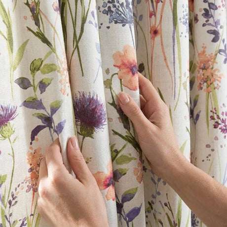 Hampshire Floral Tape Top Curtains 3