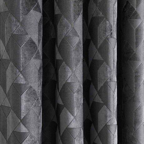 Quentin Velvet Eyelet Curtains by Fusion