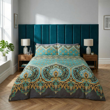 Asha Duvet Cover Set by Rapport Home