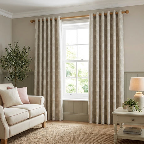 Esher Fern Eyelet Curtains 1