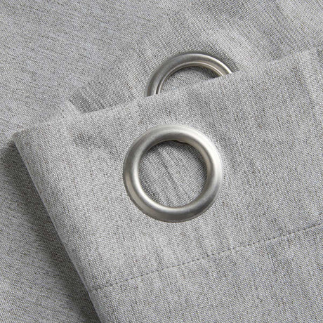 Blackout Linen Look Eyelet Curtains by Alan Symonds