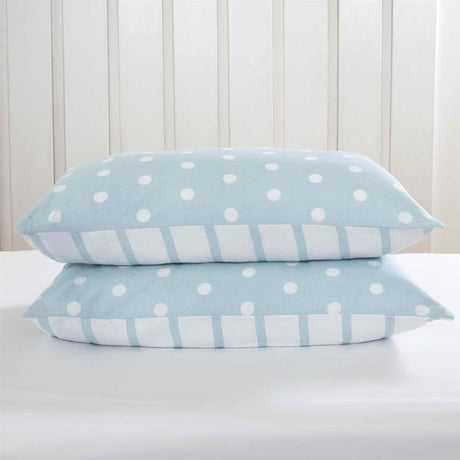 So Soft Spots & Stripes Duvet Cover Set by Rapport Home