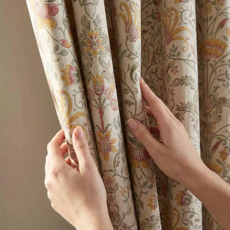 Kyoto Jacquard Tape Top Curtains 3
