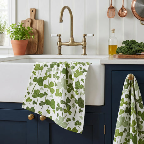 Shamrocks 100% Cotton Tea Towel 3
