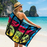 Urban Surfer Beach Towel 1