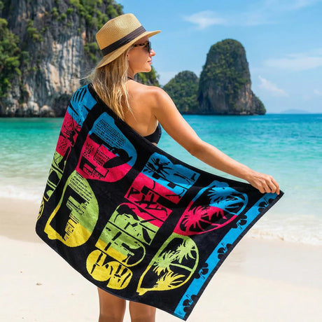 Urban Surfer Beach Towel 1