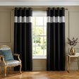 Capri Eyelet Curtains - Silver