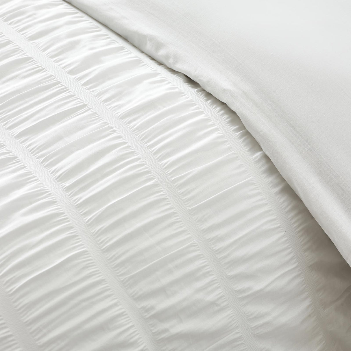 Seersucker Frill Duvet Cover Set by Catherine Lansfield