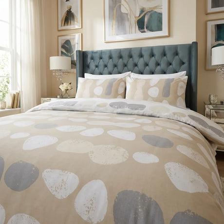 So Soft Truro Natural Duvet Cover Bedding Set