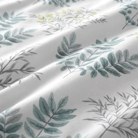 Emily Floral Duck Egg Polycotton Duvet Cover Set 4