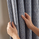 Aztec Diamond Tape Top Curtains 3