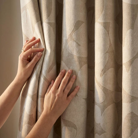 Brinn Abstract Eyelet Curtains 3