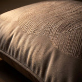 Laurence Llewelyn-Bowen Venus Desire Circle Embroidered Mink Cushion 2