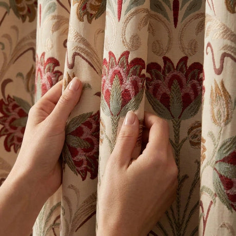 Aylesbury Tapestry Tape Top Curtains 3