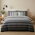 Soho Duvet Cover Set - Black