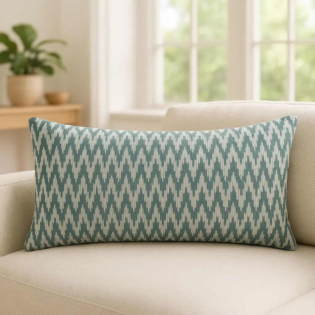 Hutton Blue Cushion Cover 30cm x 65cm