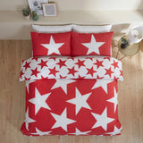 All Stars Red Duvet Cover Bedding Set