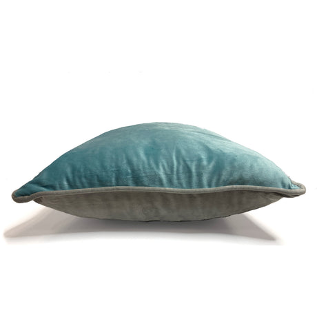 Piped Velvet Cushion Cover Collection 17" x 17" (43cm x 43cm) by Rapport Home
