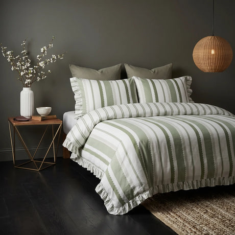 Maya Green Duvet Cover Bedding Set