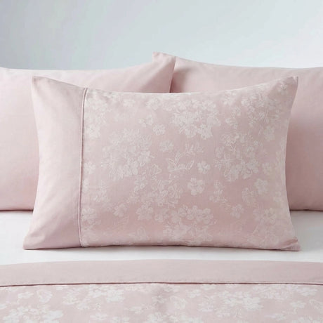 Blossom Jacquard Floral Woven Duvet Cover Set 3